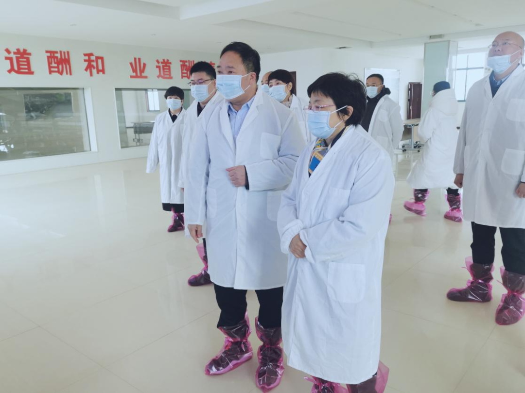 河南省郑州市人民政府副市长李凤芝一行莅临登录入口河南瑞亚参观调研