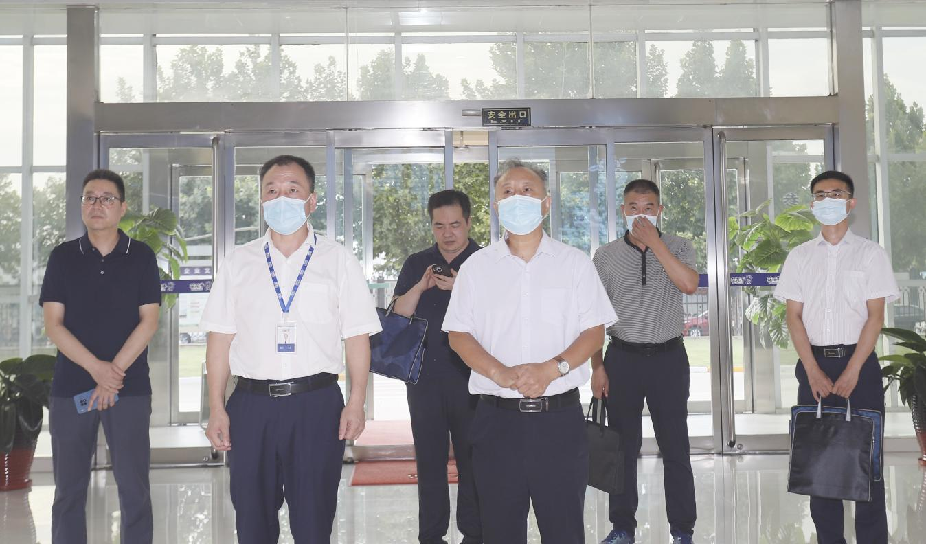 河南省“万人助万企”活动第一工作组 莅临登录入口乳业集团调研