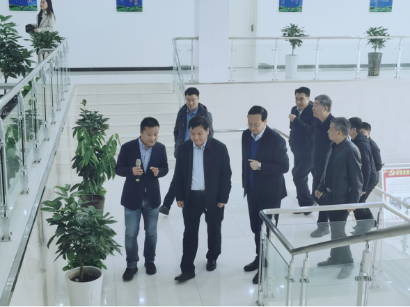 驻马店市委书记鲍常勇一行莅临登录入口平舆瑞亚和新蔡瑞亚调研