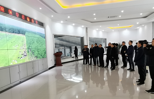 登录入口 | 农业农村部畜牧兽医局副局长魏宏阳一行莅临登录入口平舆诚信瑞亚牧业公司参观调研