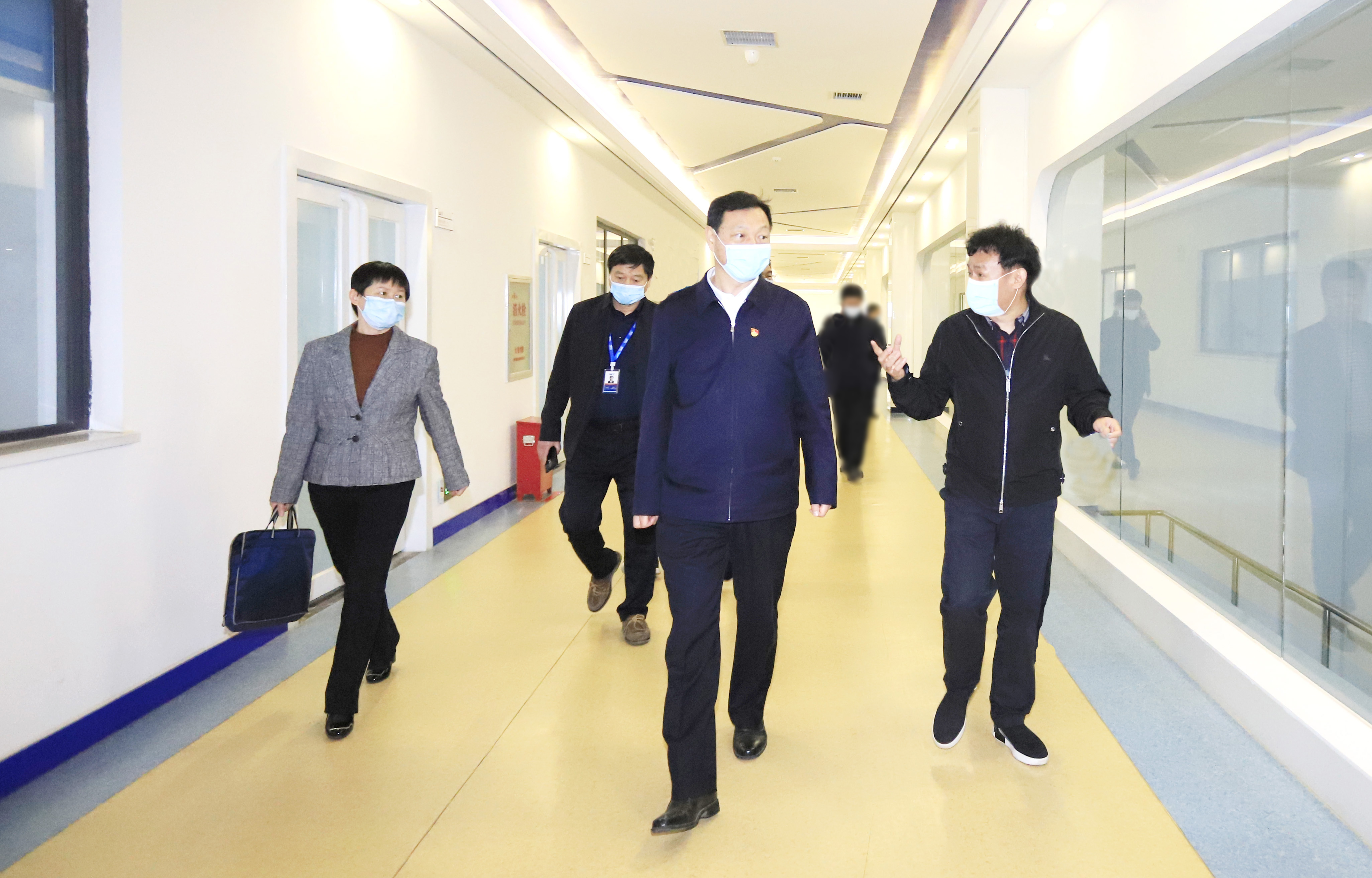 河南省委农办主任、农业农村厅厅长申延平一行调研河南登录入口乳业集团