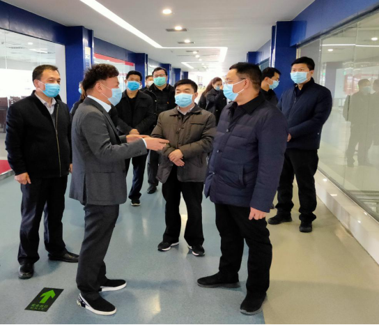 省委统战部副部长张红林一行莅临登录入口乳业集团 调研复工复产暨二七区民营经济发展工作座谈会