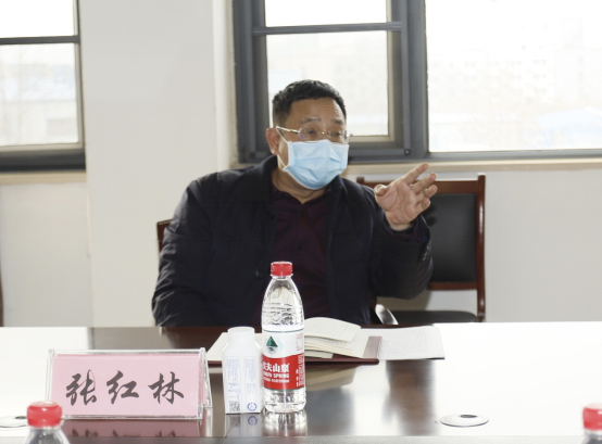 省委统战部副部长张红林一行莅临登录入口乳业集团 调研复工复产暨二七区民营经济发展工作座谈会