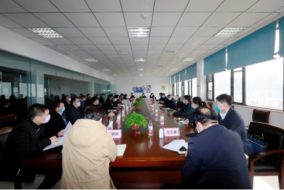 省委统战部副部长张红林一行莅临登录入口乳业集团 调研复工复产暨二七区民营经济发展工作座谈会