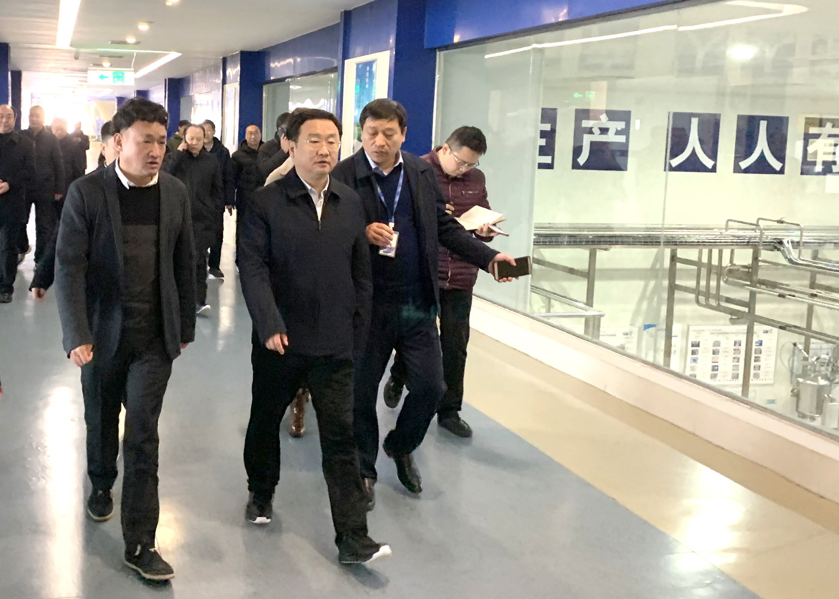 郑州市委副书记、市长王新伟莅临登录入口乳业集团调研