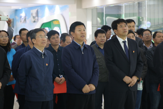 河南省农牧业产业扶贫工作观摩团莅临登录入口集团·鲁山瑞亚牧业有限公司参观考察