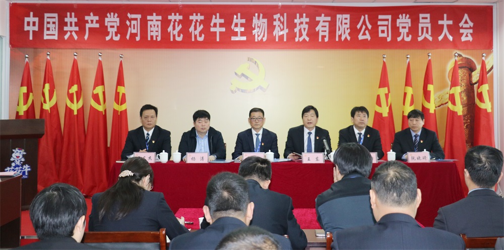 热烈庆祝中国共产党河南登录入口生物科技有限公司党员大会胜利召开