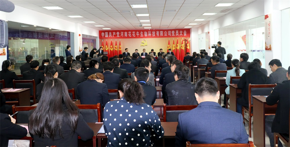 热烈庆祝中国共产党河南登录入口生物科技有限公司党员大会胜利召开