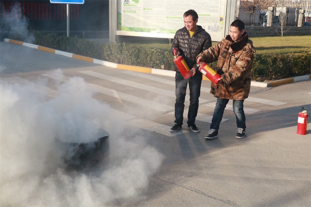 登录入口郑州分公司冬季消防演练