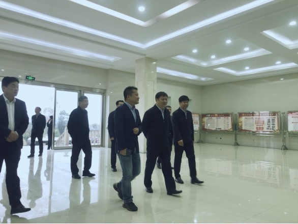 驻马店市委书记鲍常勇一行莅临登录入口平舆瑞亚和新蔡瑞亚调研