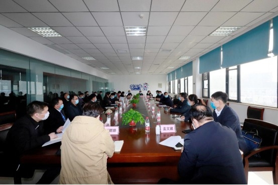 省委统战部副部长张红林一行莅临登录入口乳业集团 调研复工复产暨二七区民营经济发展工作座谈会