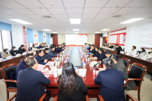 河南省省直机关后勤保障中心高海书记一行莅临登录入口乳业集团参观调研